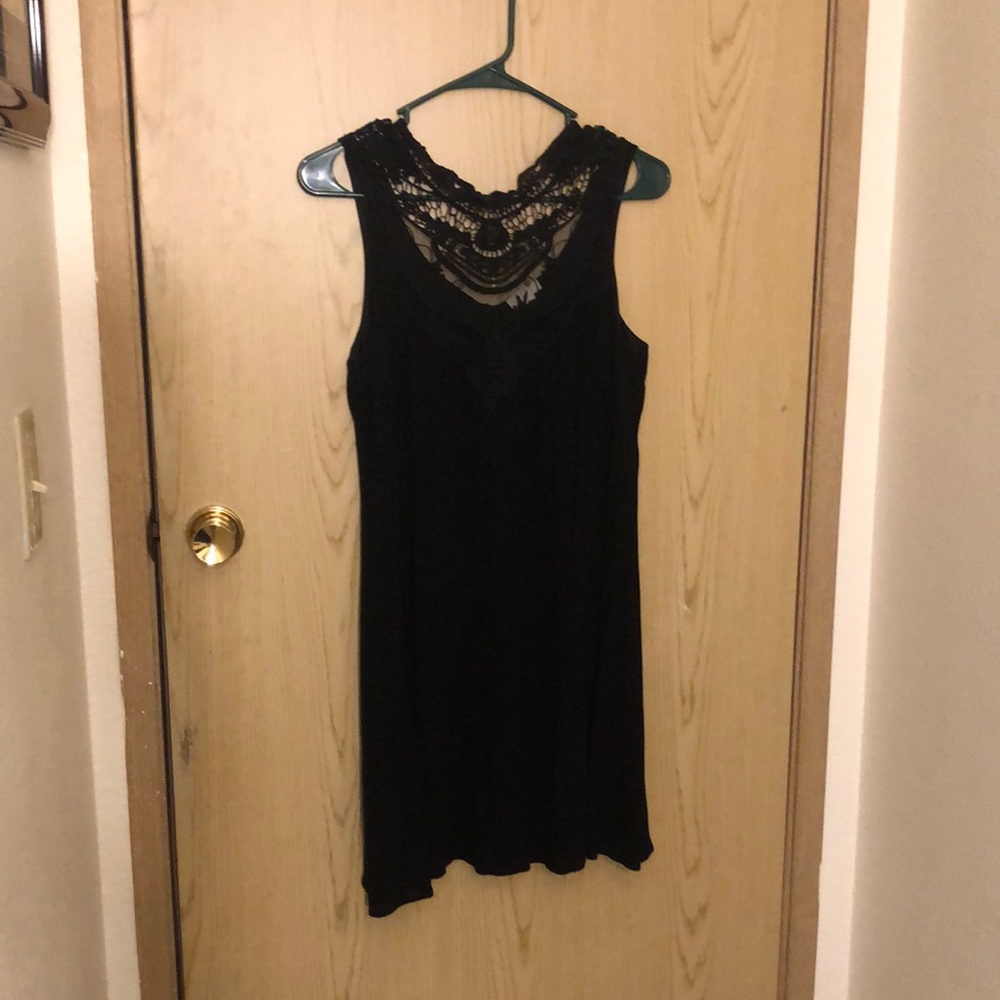 black dress
